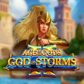Age Of The Gods: God Of Storms 2 logo – Slots by Playtech at Westace Casino