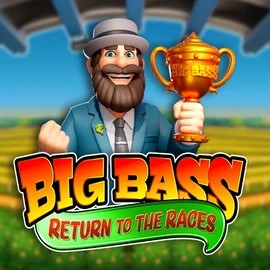 Big Bass Return to the Races slot visual from Pragmatic Play available on westacecasinoo.com
