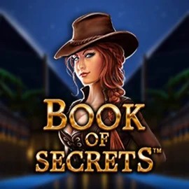 Book of Secrets logo by SYNOT Games at Westace Casino