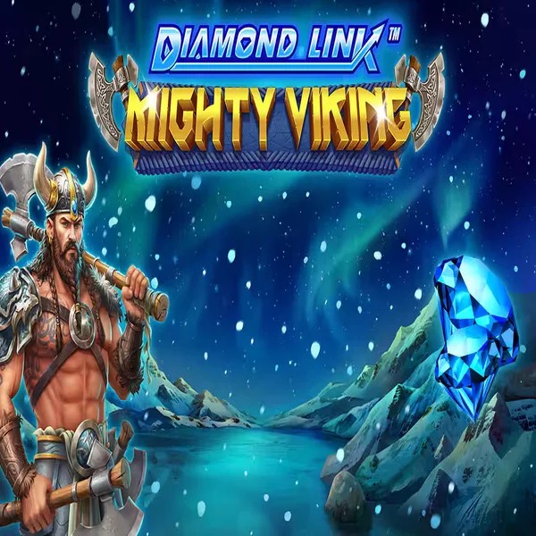 Diamond Link Mighty Viking slot icon by Greentube, available at Westace Casino