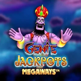 Genie Jackpots Megaways by Blueprint Gaming, showcased at westacecasinoo.com – game logo
