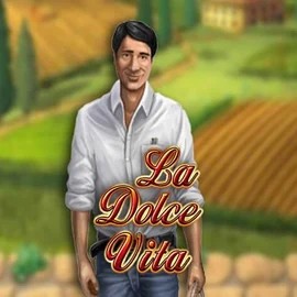 La Dolce Vita online game logo by Gamomat on westacecasinoo.com