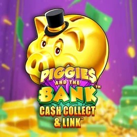 Piggies And The Bank Cash Collect &amp; Link online game logo by Origins on westacecasinoo.com