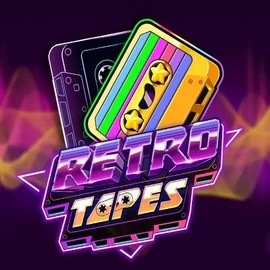 Retro Tapes slot logo by Push Gaming at Westace Casino