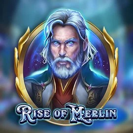 Rise of Merlin online game logo by Play'n GO on westacecasinoo.com