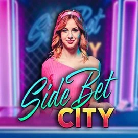 Side Bet City by Evolution, showcased at westacecasinoo.com – game logo