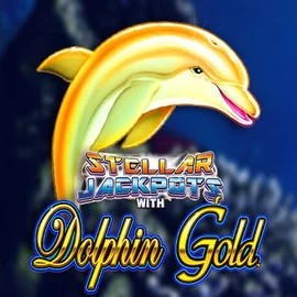 Jackpots logo of Dolphin Gold with Stellar Jackpots from Lightning Box Game at Westace Casino