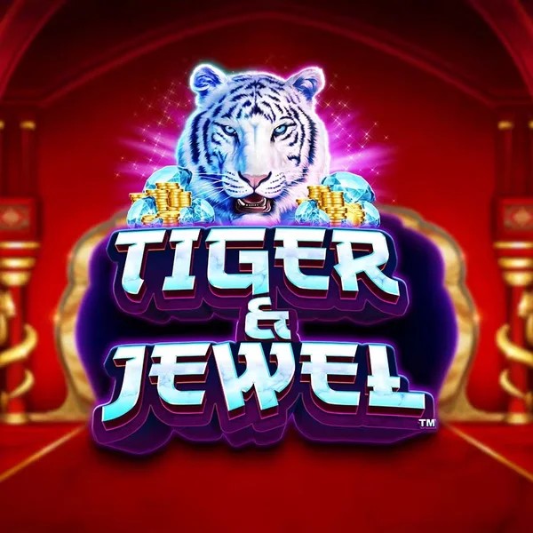 Tiger and Jewel slot logo by Greentube at Westace Casino